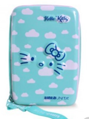 Astuccio Maxi One Time Tinta Unita Hello Kitty